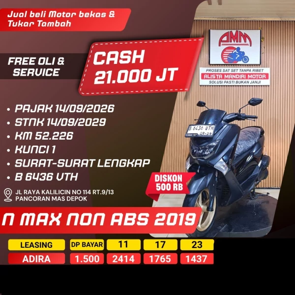 N MAX NON ABS 2019